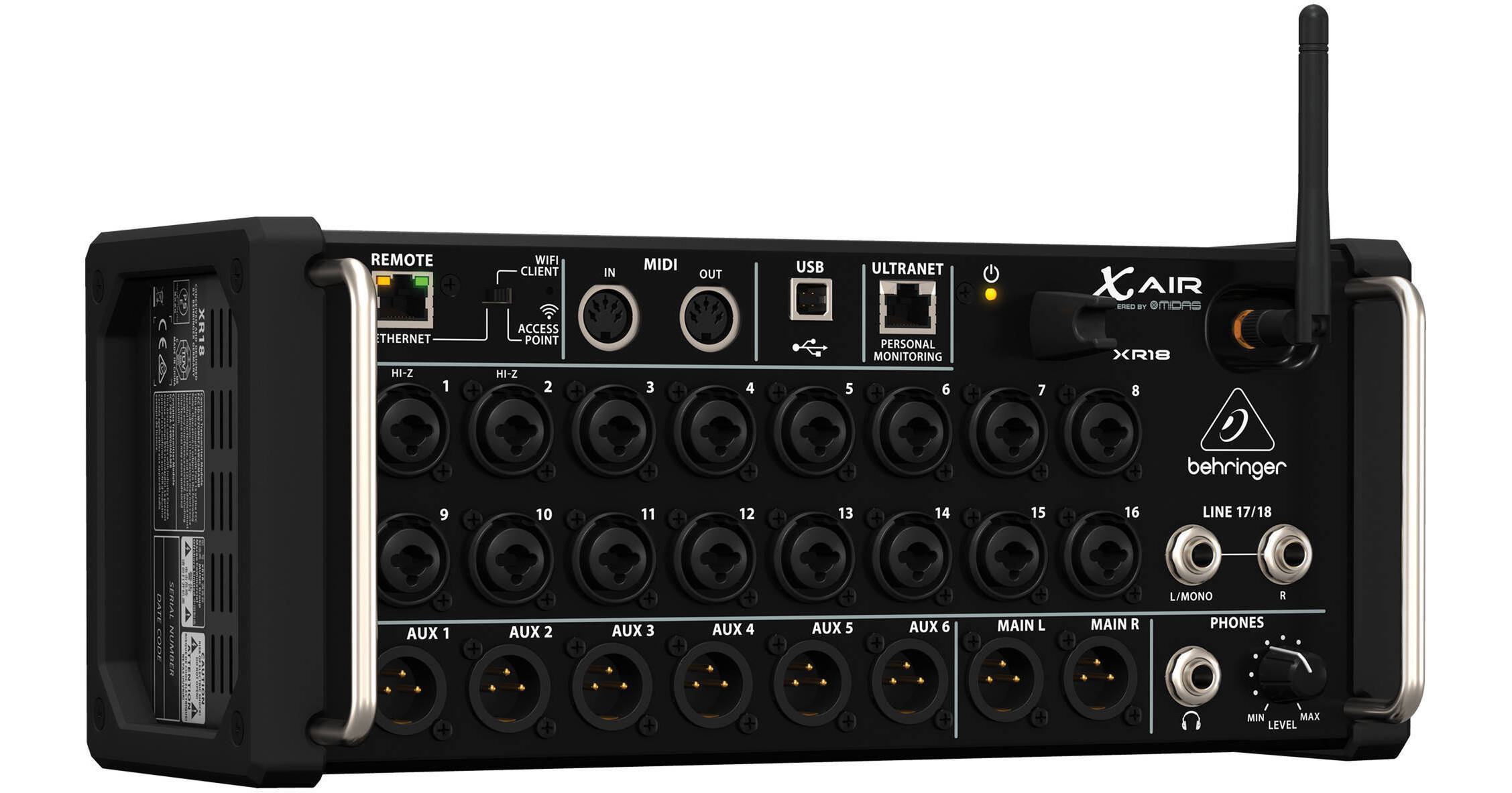 Behringer xr18 подключение к компьютеру