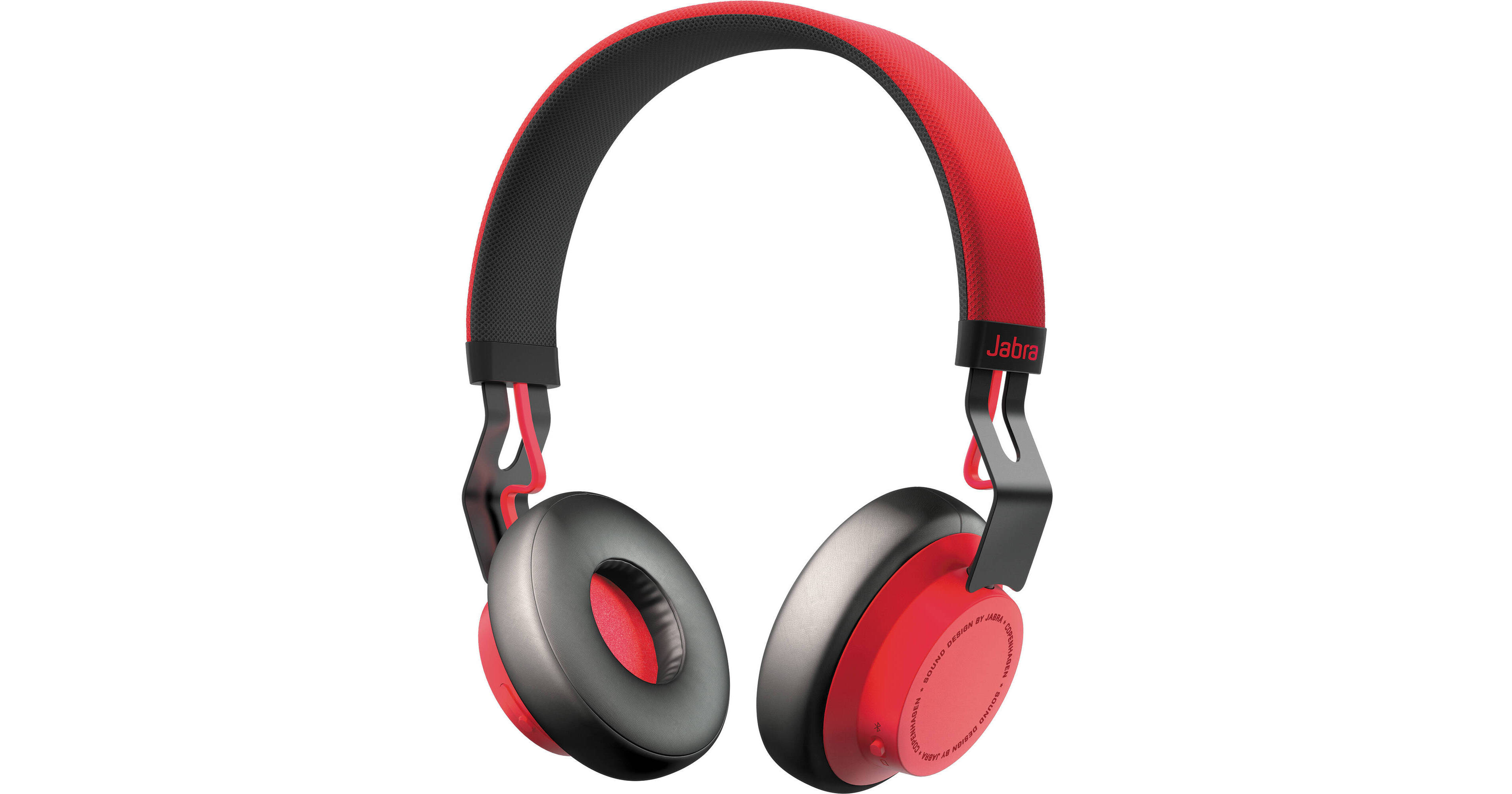 Jabra Move Wireless Bluetooth Headphones (Red) 1009630000202
