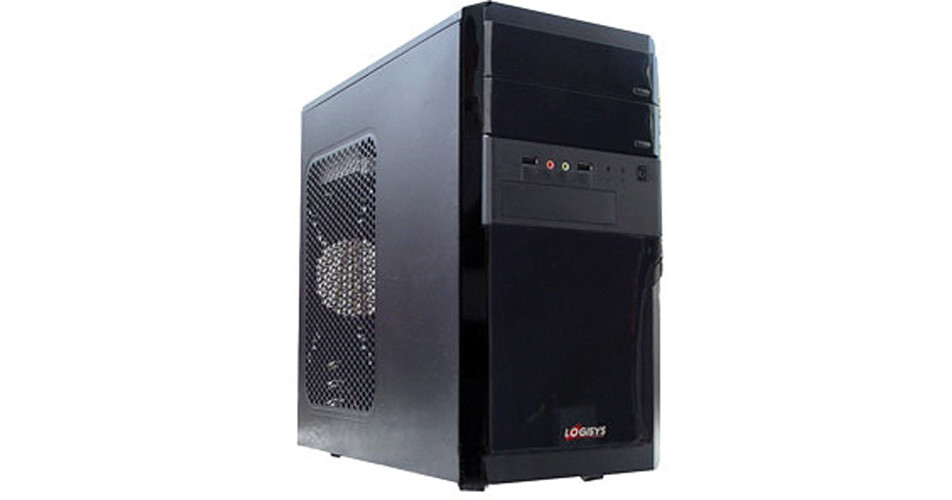 Logisys MicroATX SOHO Computer Case with 480W Power CS136BK B&H