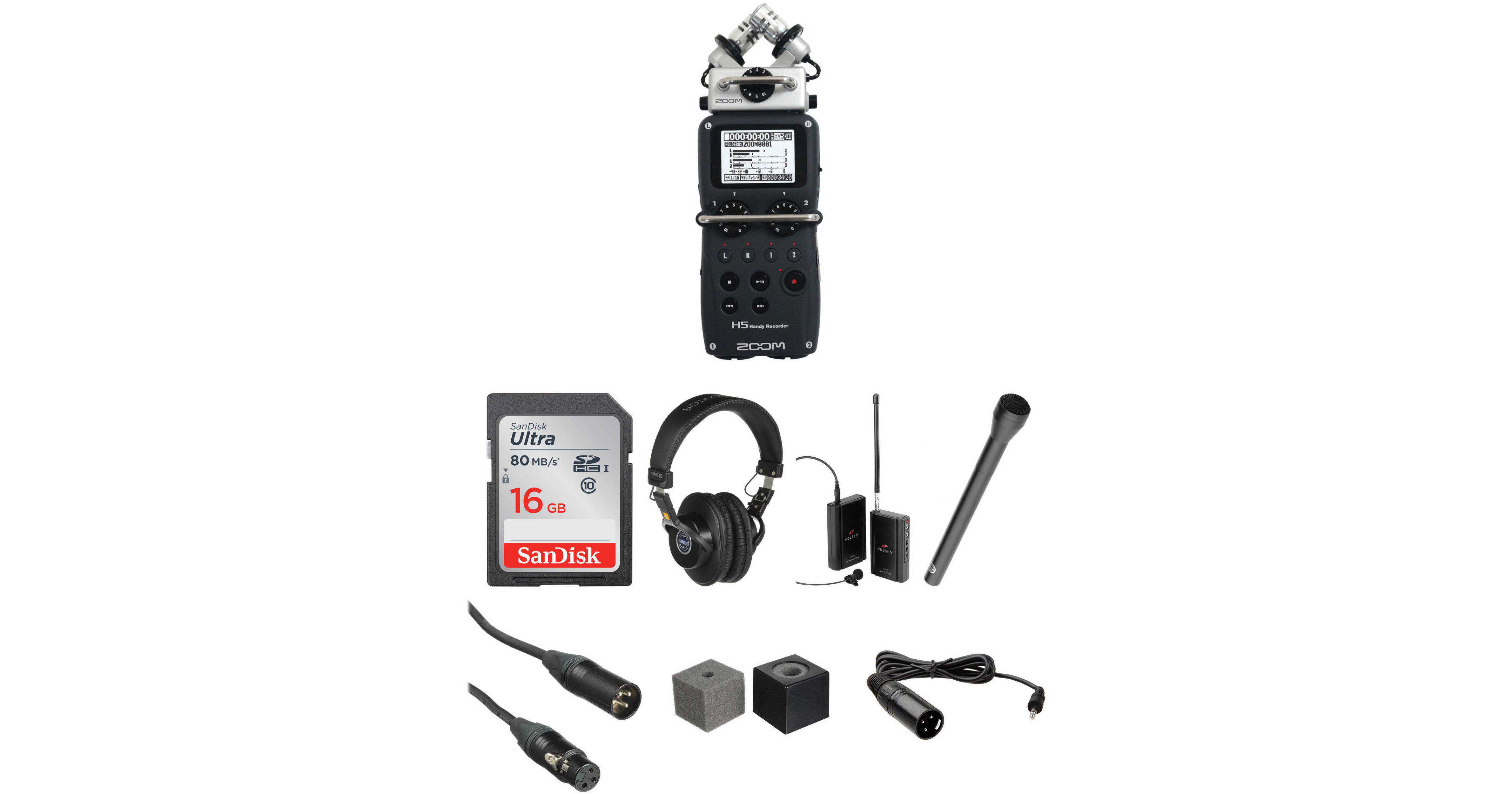 Zoom H5 Wireless Interview Kit B&H Photo Video