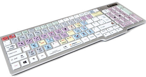 Editors Keys Dedicated Backlit PC Keyboard EK-KB-REAS-BLW-US B&H