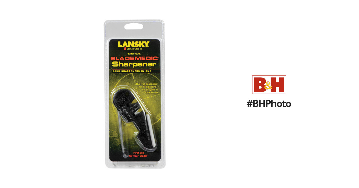 Buy Lansky Professional Sharpening System + Medium Serrated Hone LSMRT +  Lansky Blademedic Pocket Sharpening Kit Online