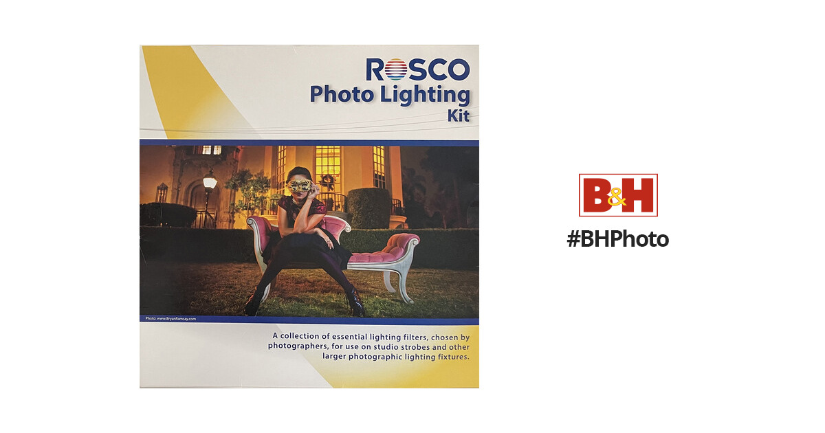 30 x 30cm Rosco Photo Lighting Filter Kit *NEW* 