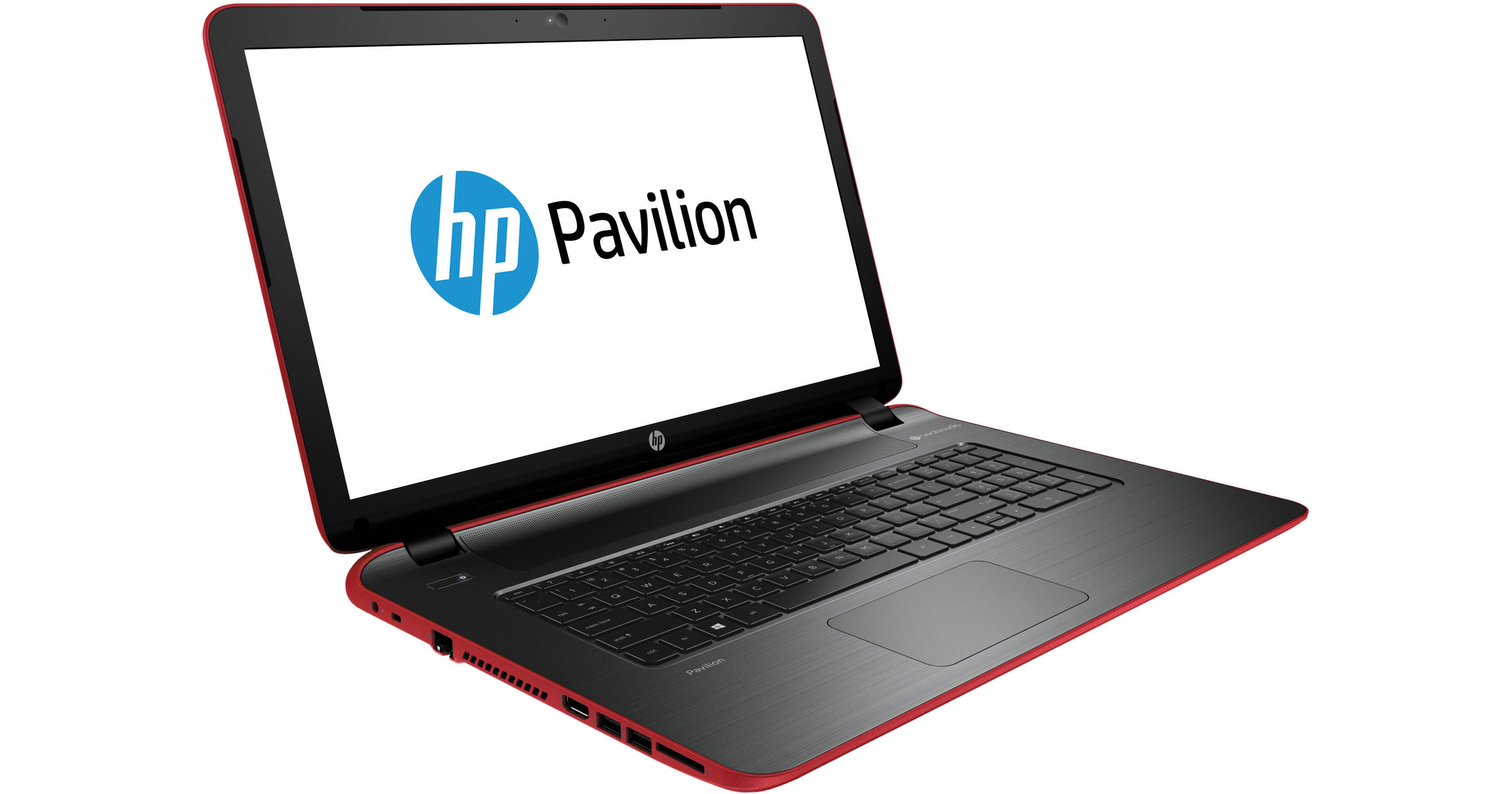 HP Pavilion 17-f027ds 17.3 Laptop Computer (Red) 6U86UA#ABA B&H