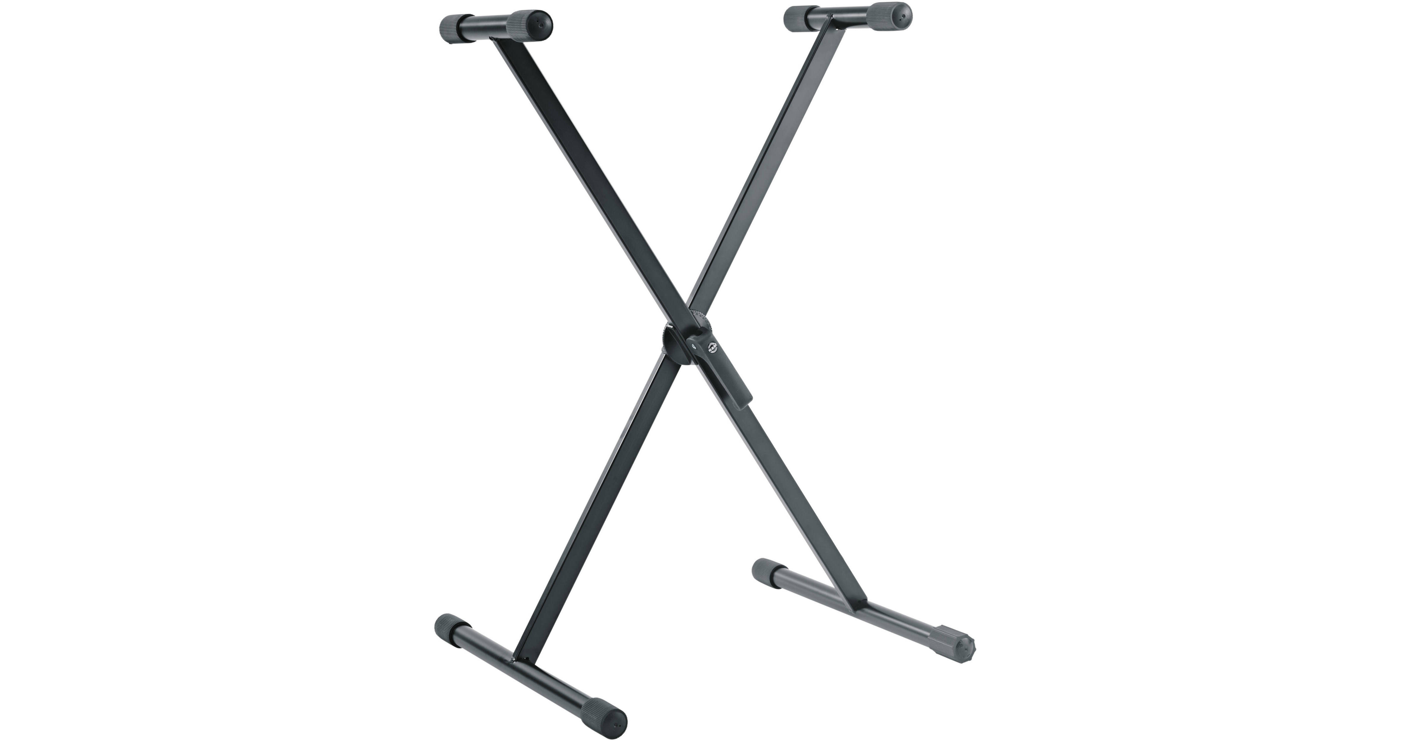 K&M 18930 Keyboard Stand, X Style (Black) 1893007055 B&H Photo