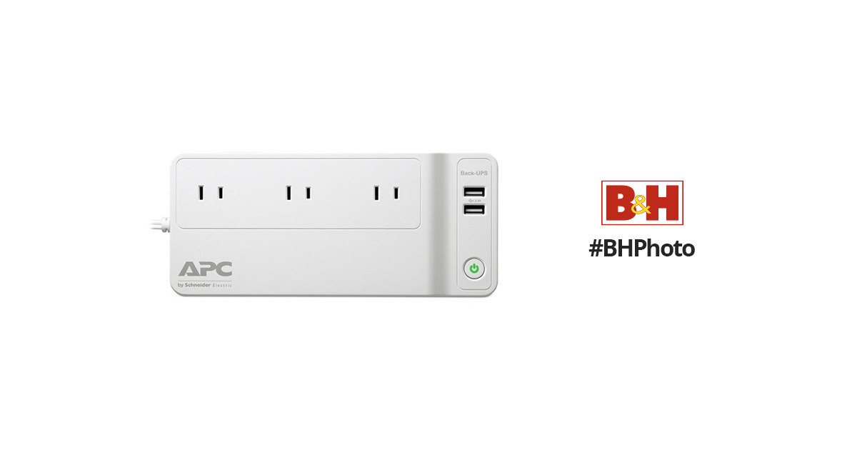 APC BGE90 Back-UPS Connect 90 with USB Charging Ports & BGE90M