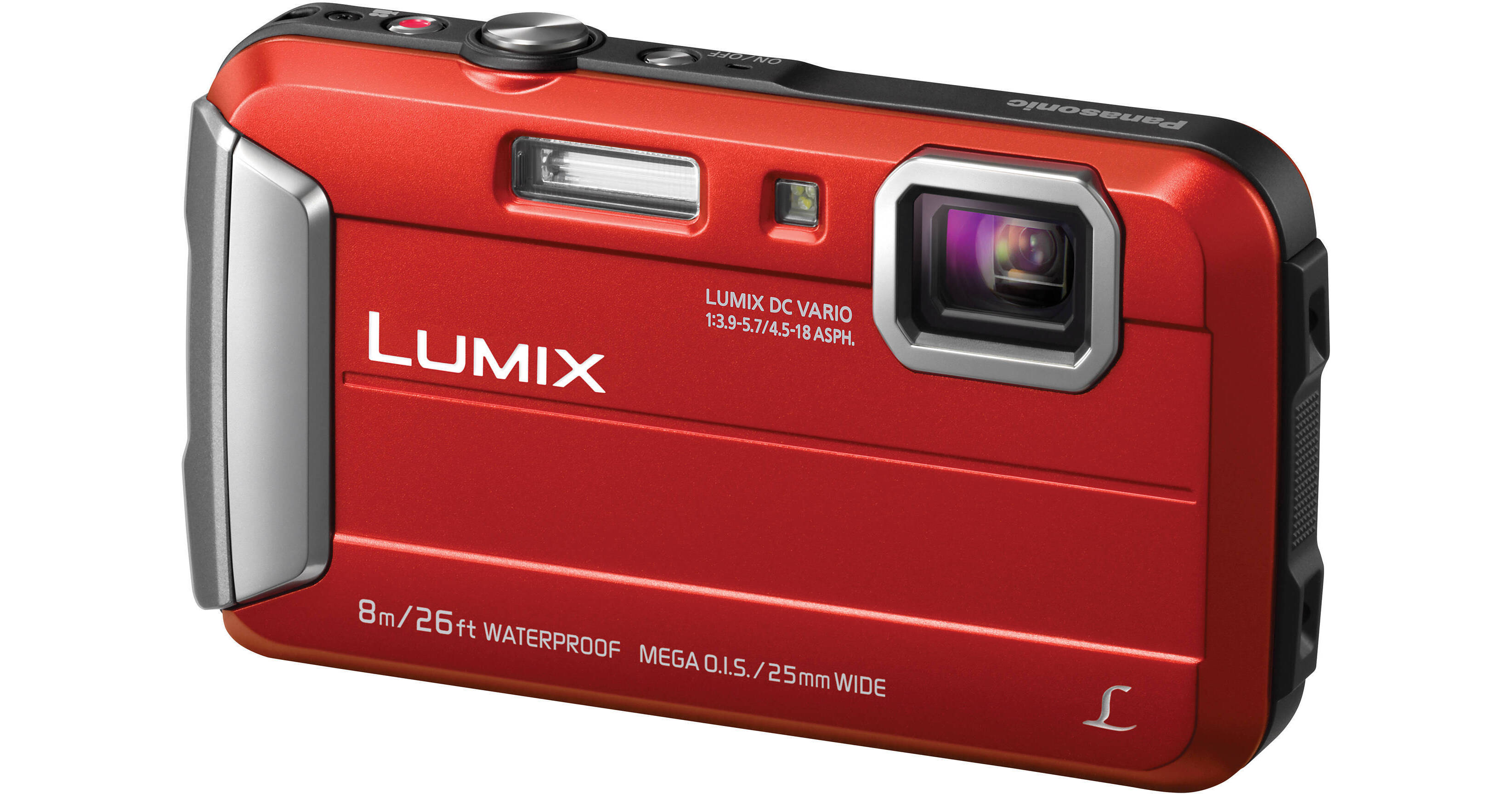 Panasonic Lumix Dmc-ts30 Digital Camera (red) Dmc-ts30r B&h