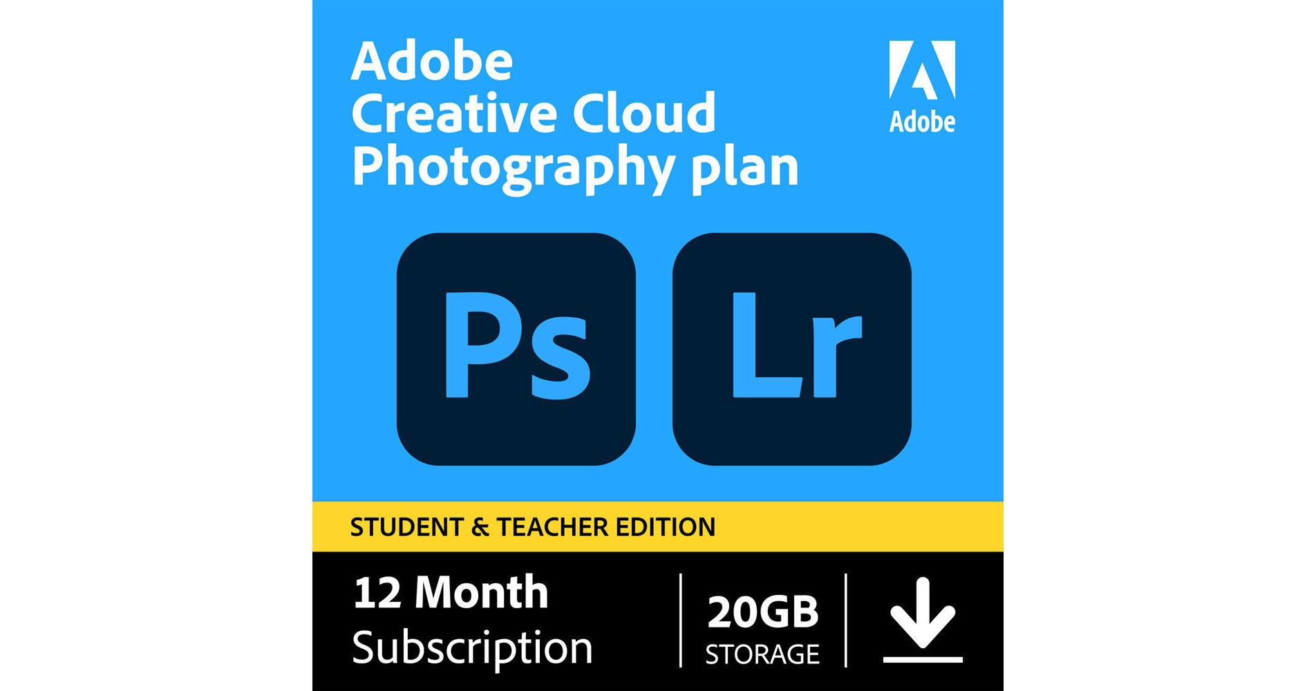 seagate adobe creative cloud photography plan redeem