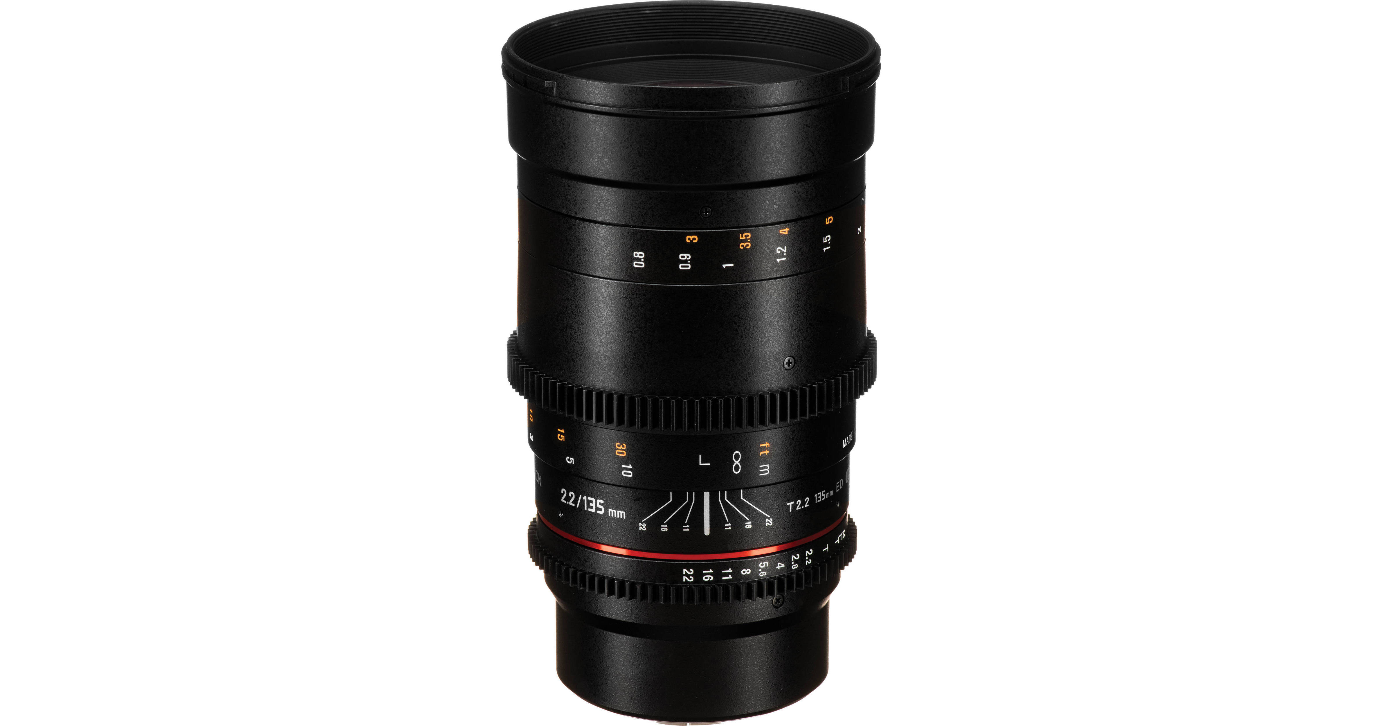 Rokinon 135mm T2.2 Cine DS Lens for Micro Four Thirds DS135M-MFT