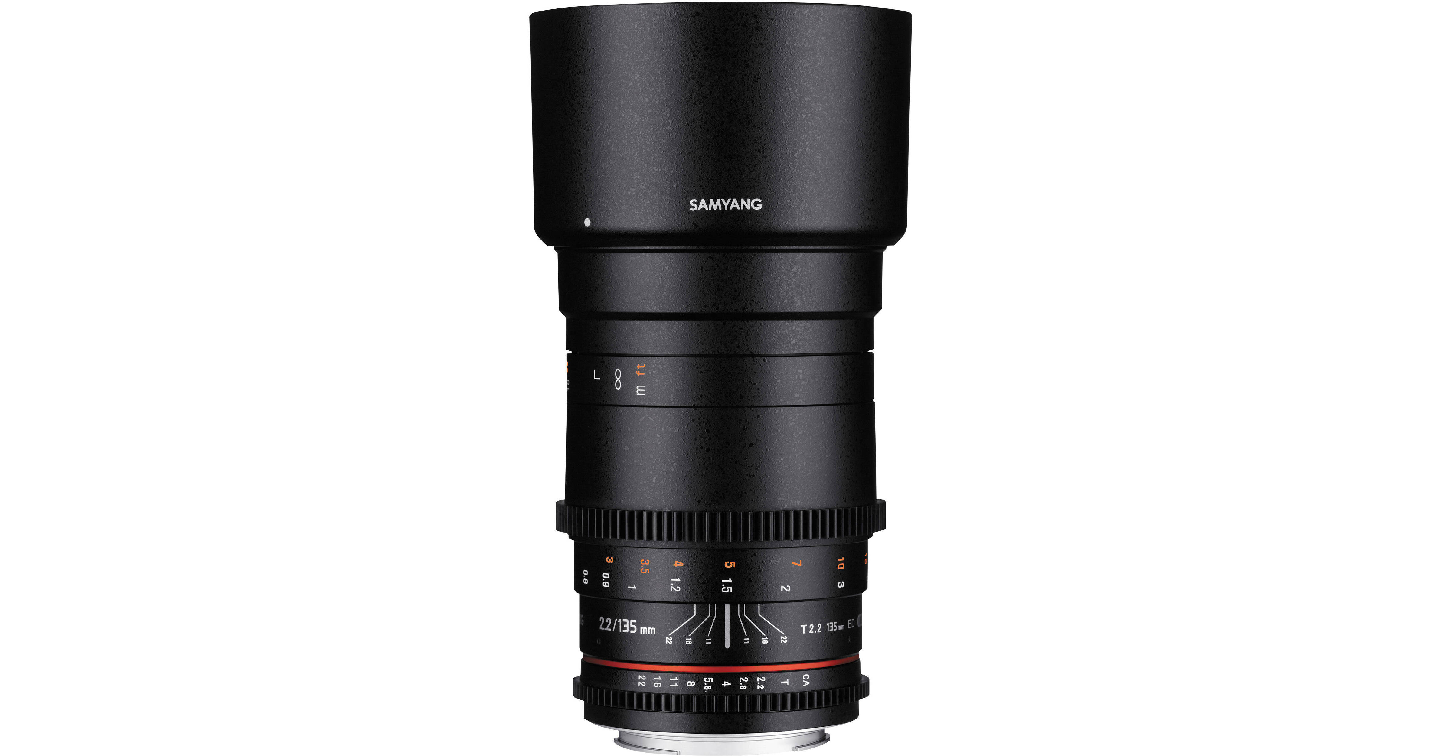 Samyang 135mm T2.2 AS UMC VDSLR II Lens for Sony SYDS135M-NEX