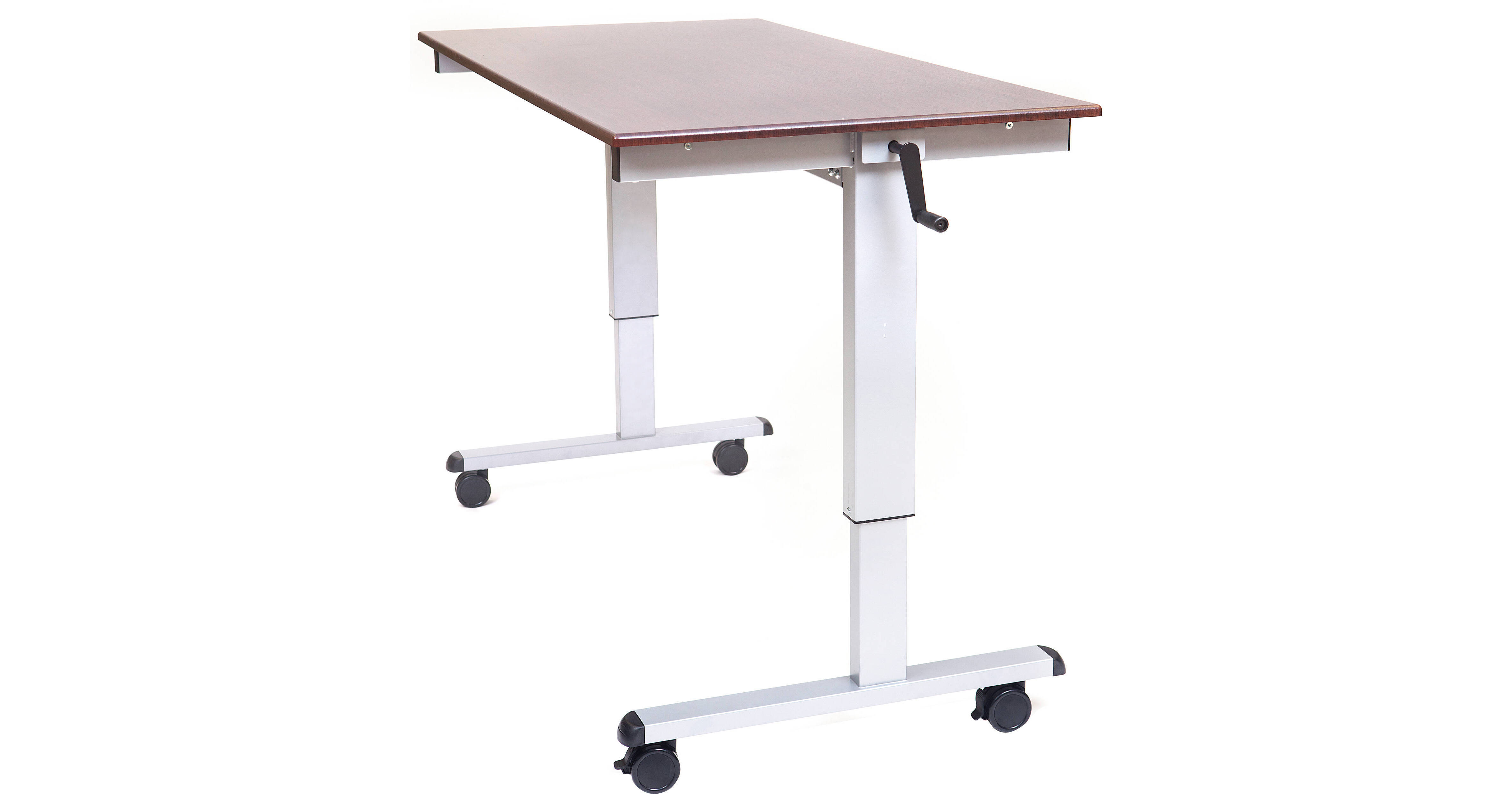 Luxor 60" Crank Adjustable Stand-Up Desk STANDUP-CF60-DW B&H