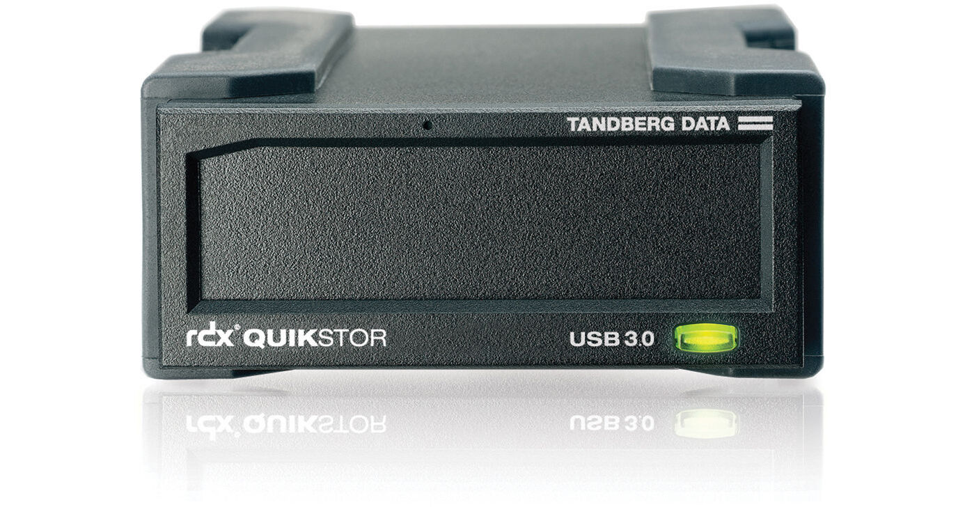 安心 保証 タンベルグデータ RDX QuikStor External drive.USB 3+