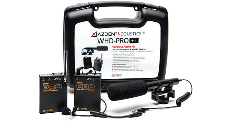 Azden WHD PRO i VHF Wireless Lavalier Microphone WHD PRO I B H