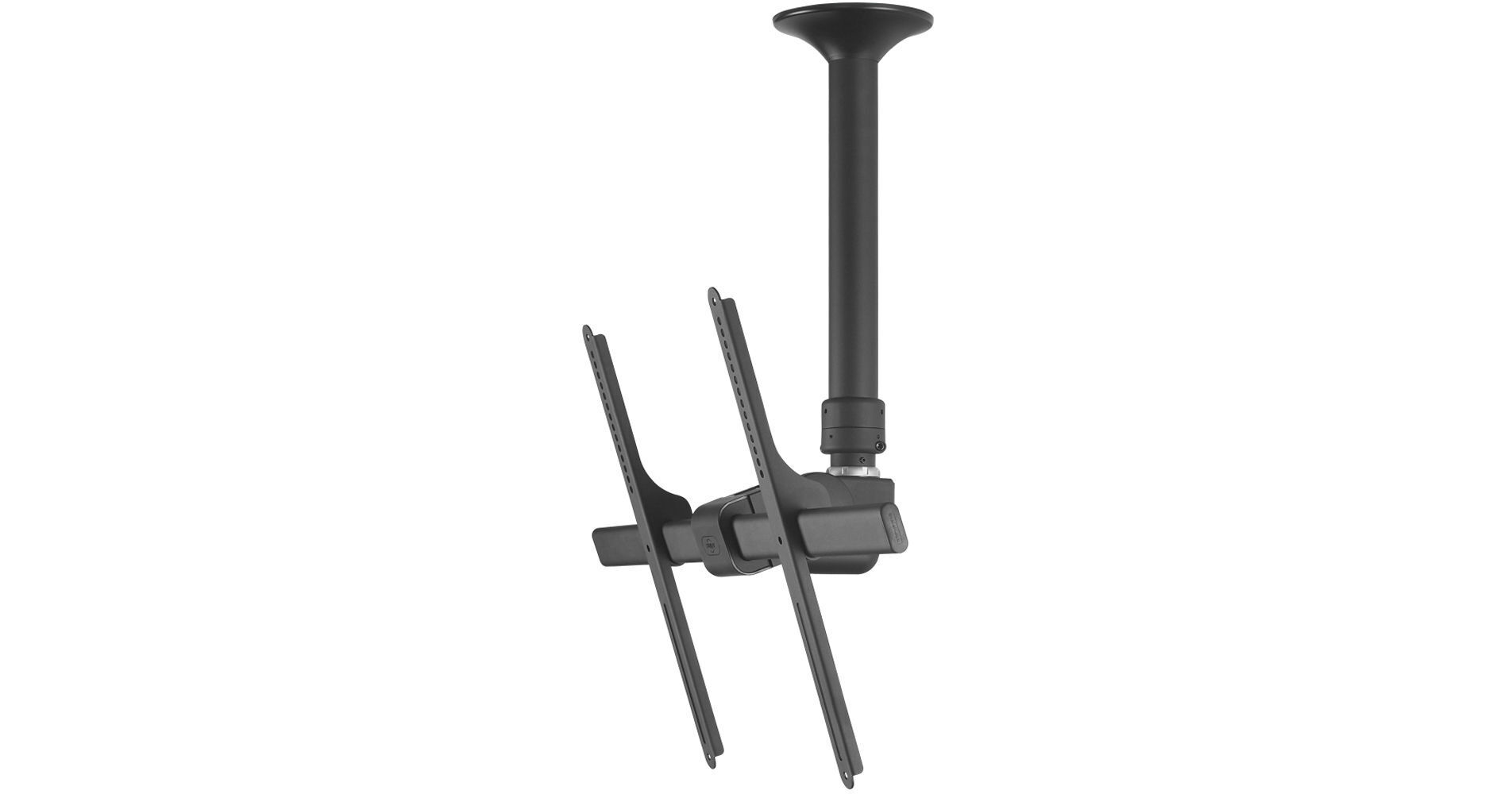 Atdec TELEHOOK Drop Length TV Ceiling Mount (Black) TH3070CTS