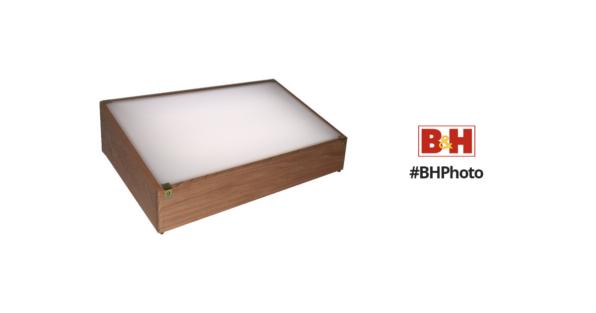 Porta-Trace / Gagne LED Lightbox (Oak, 11 x 18) 1118W LED B&H