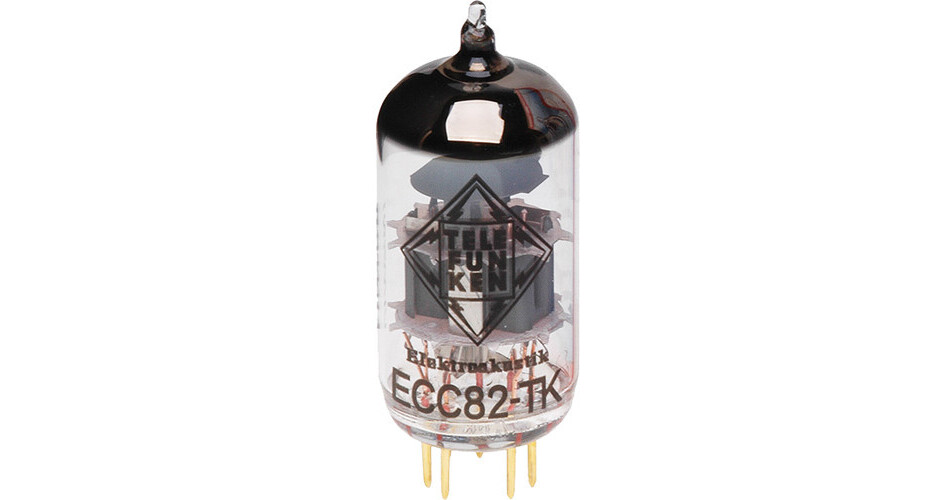 Telefunken ECC82-TK/12AU7 Black ECC82-TK (12AU7) VACUUM TUBE B&H