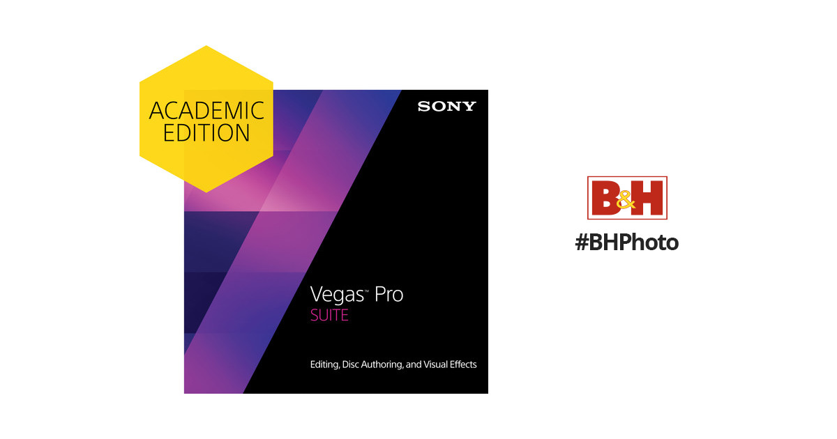 Sony Vegas Pro 13 Suite (Academic, Download)