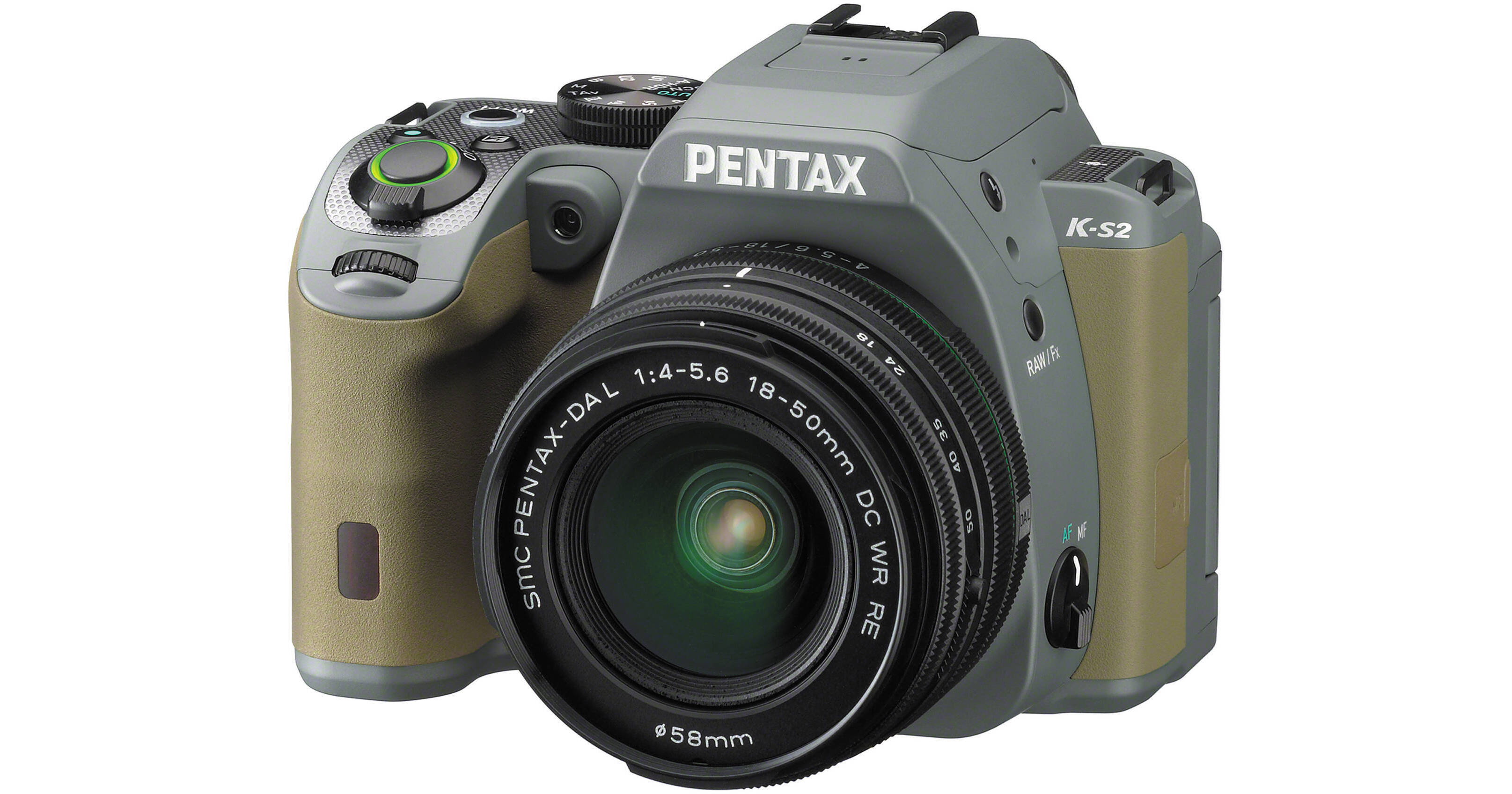 Pentax KS2 DSLR Camera with 1850mm Lens (Forest Green) 13960