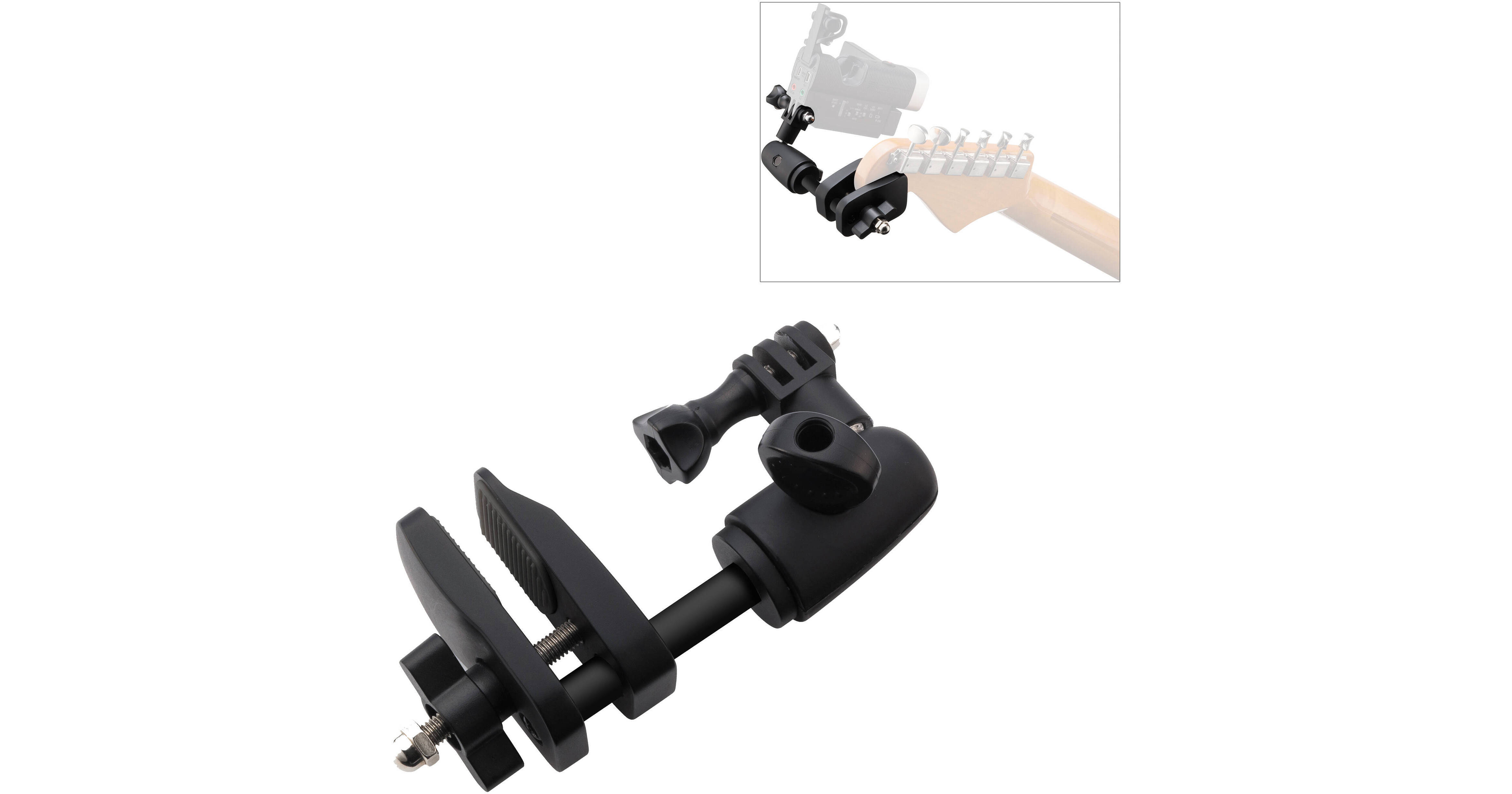 Zoom GHM-1 Guitar Headstock Mount for Q4 Handy Video Recorder