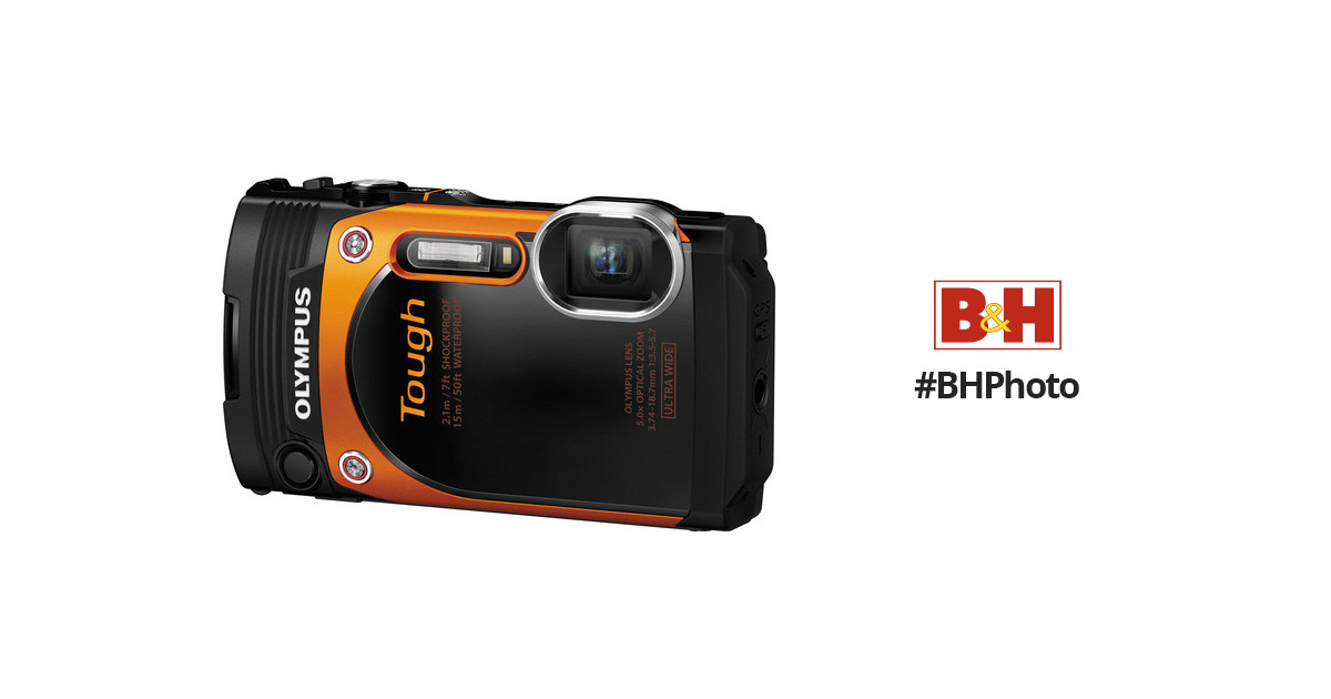Olympus Stylus Tough TG-860 Digital Camera (Orange) V104170OU000