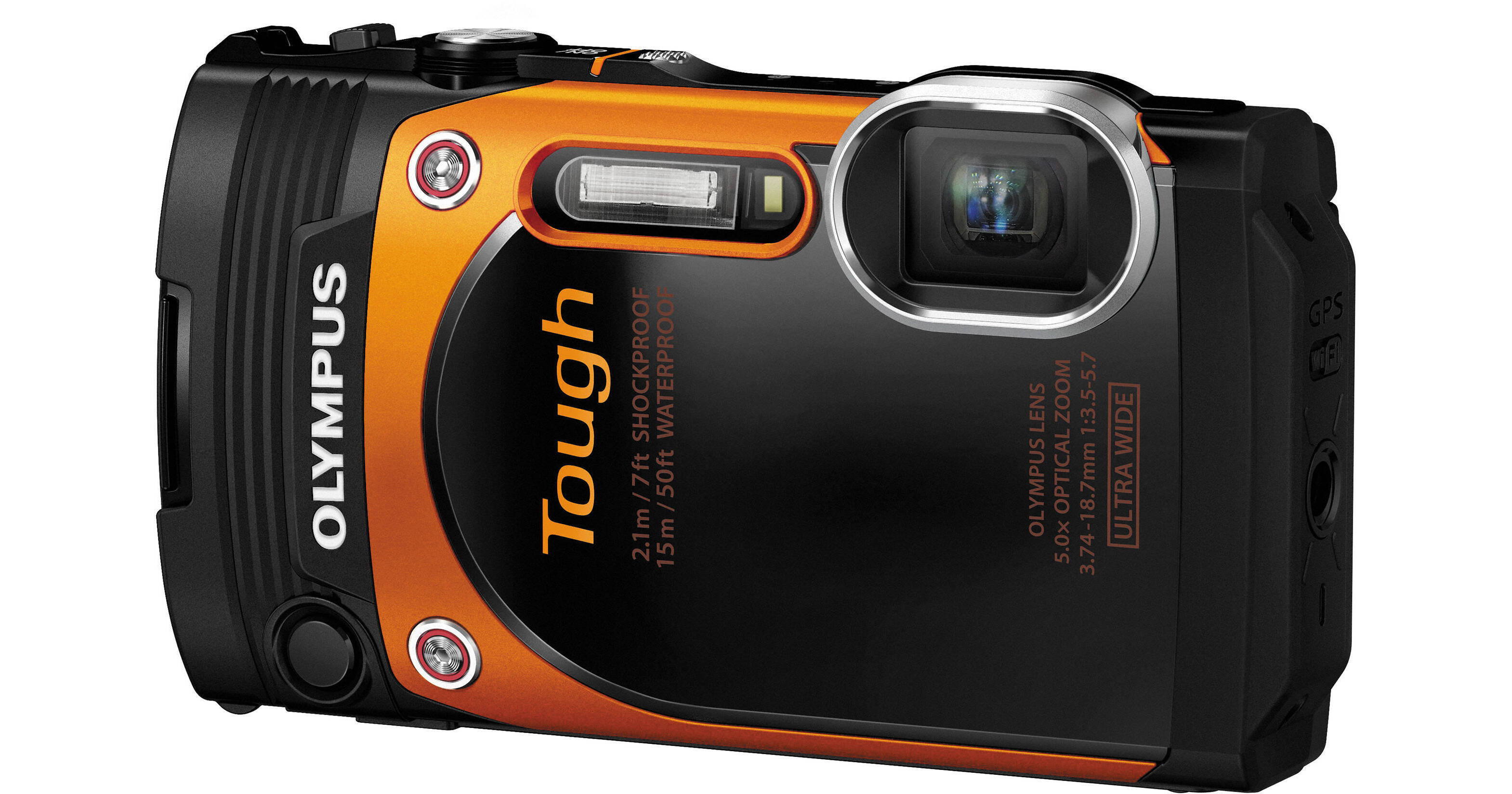 Olympus Stylus Tough TG-860 Digital Camera (Orange) V104170OU000