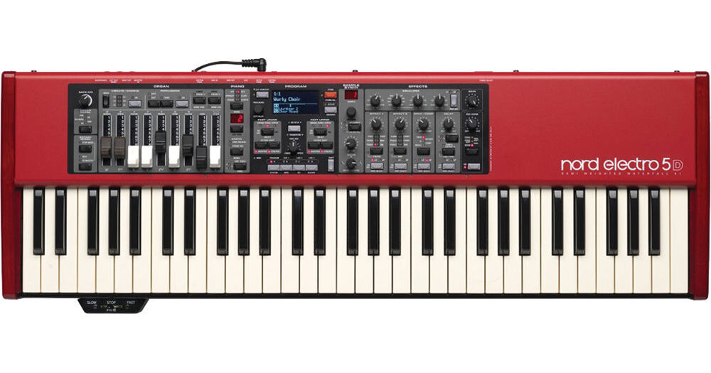 Nord Electro 5D - 61-Key Semi-Weighted Waterfall NELECTRO5D-61