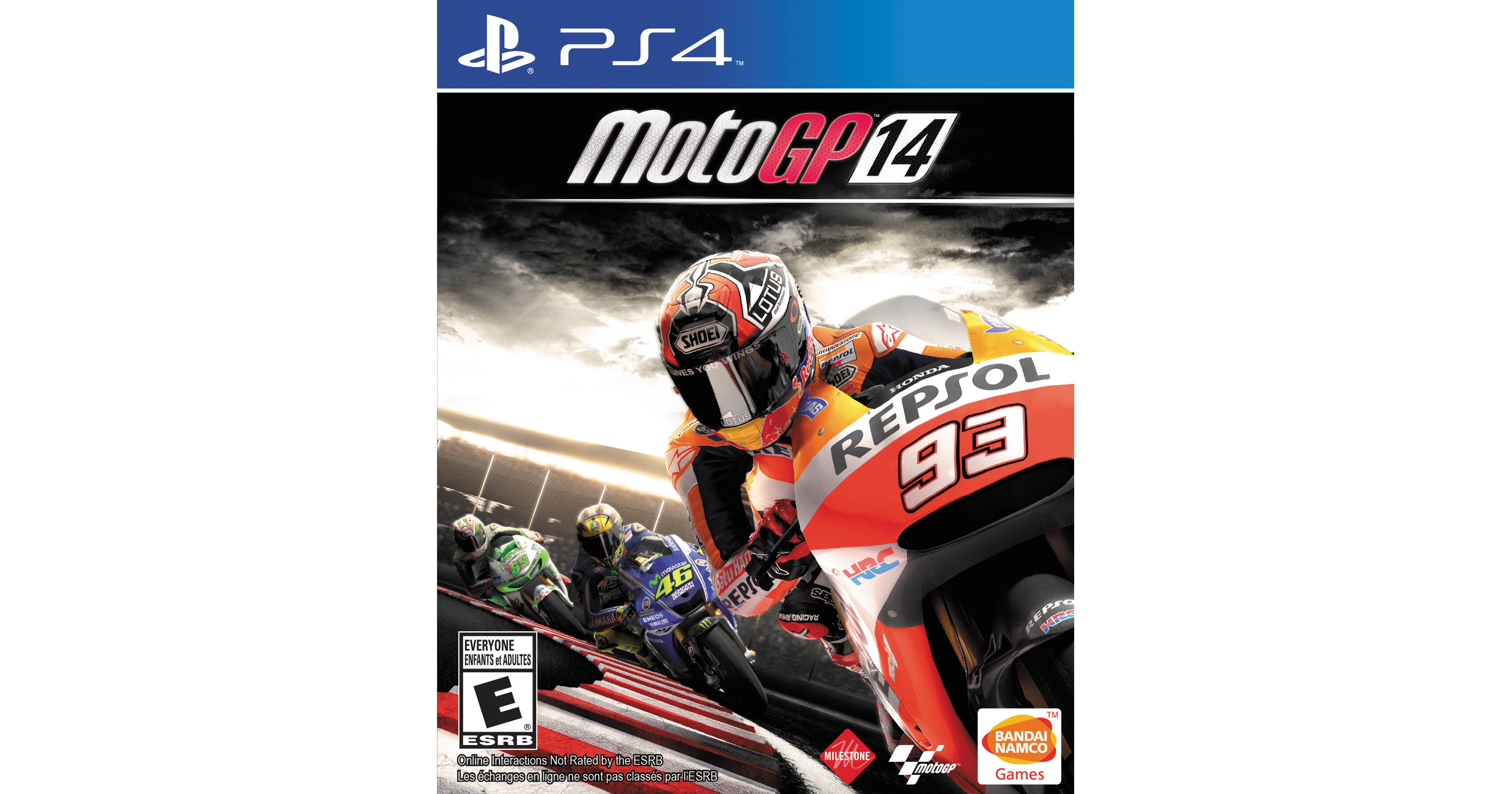 Moto gp 20 ps4 jogos playstation 4 namco bandai parceiros iberica s. a.  Idade 3 +