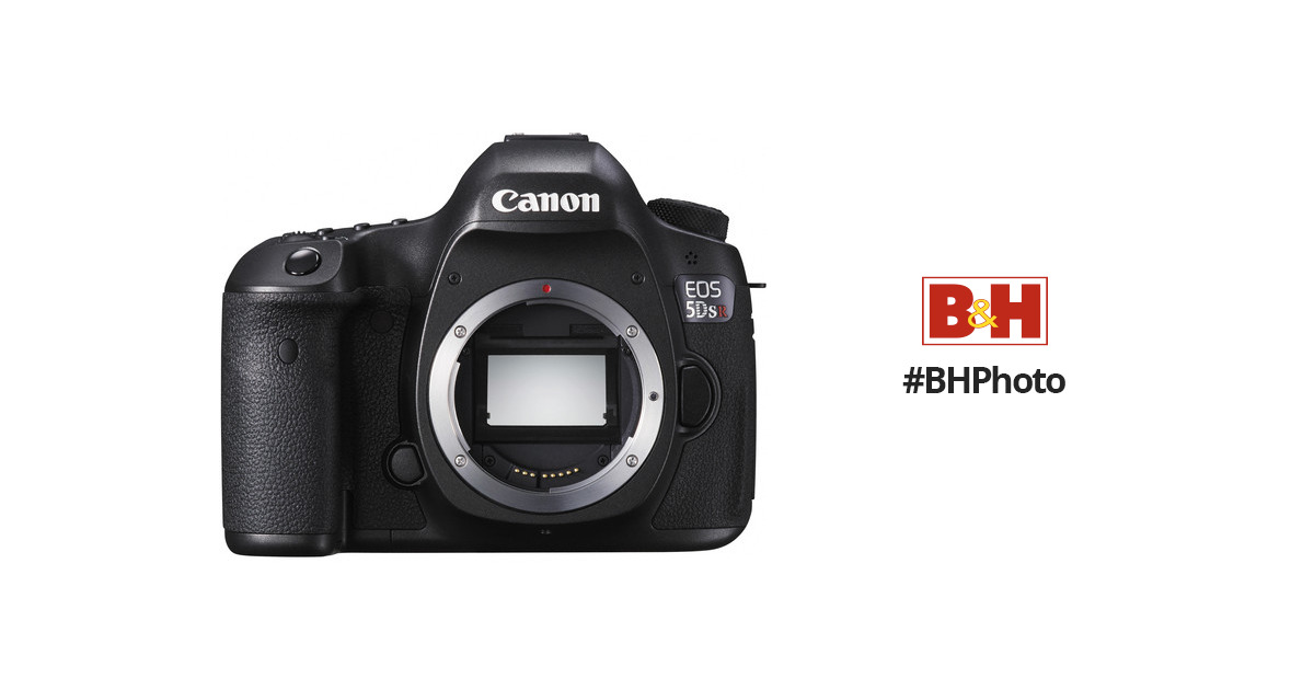 Canon EOS 5DSR DSLR Camera (Canon 5DS R Body) 0582C002 B&H Photo