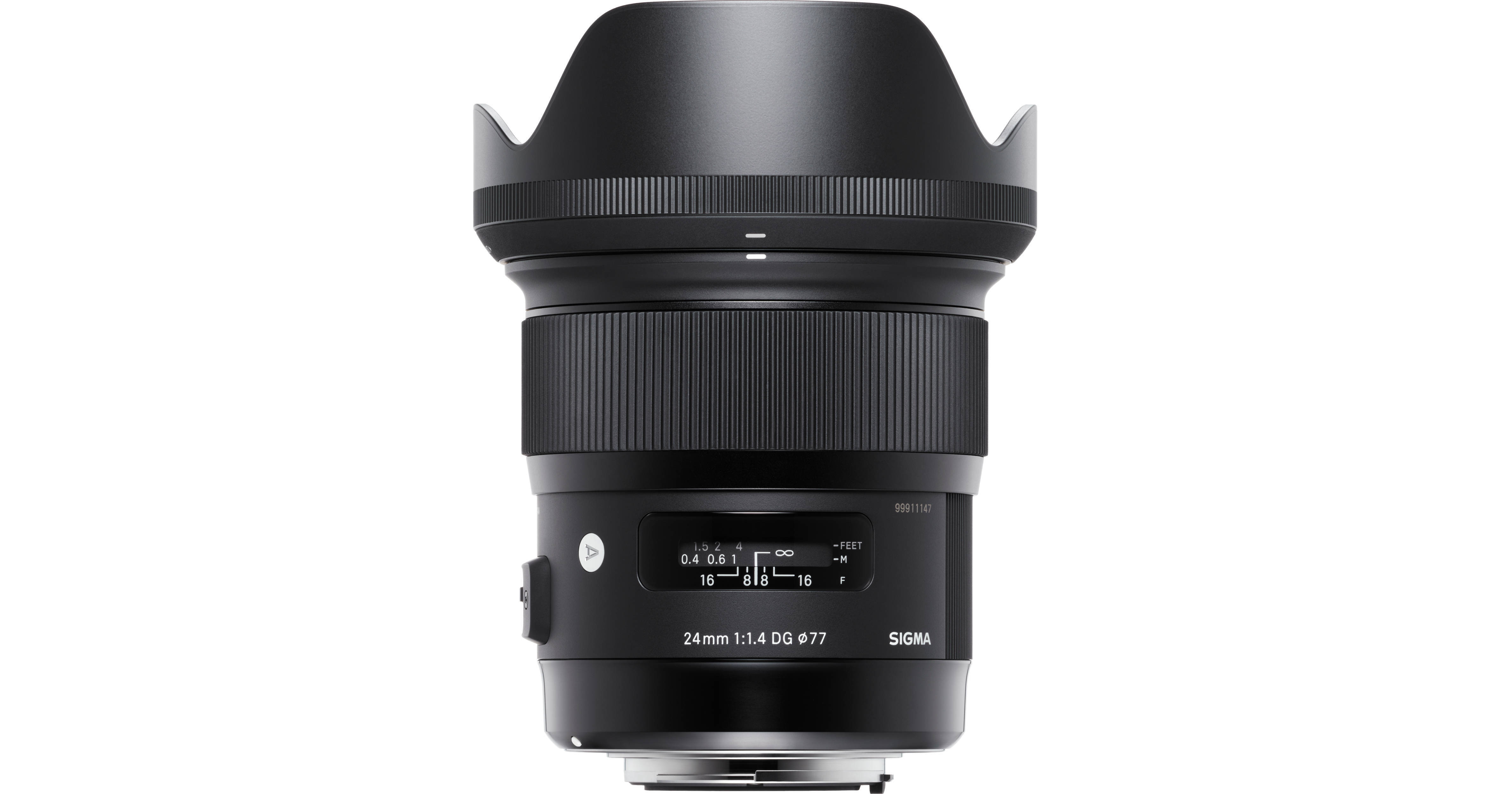 Sigma 24mm f/1.4 DG HSM Art Lens for Sigma SA