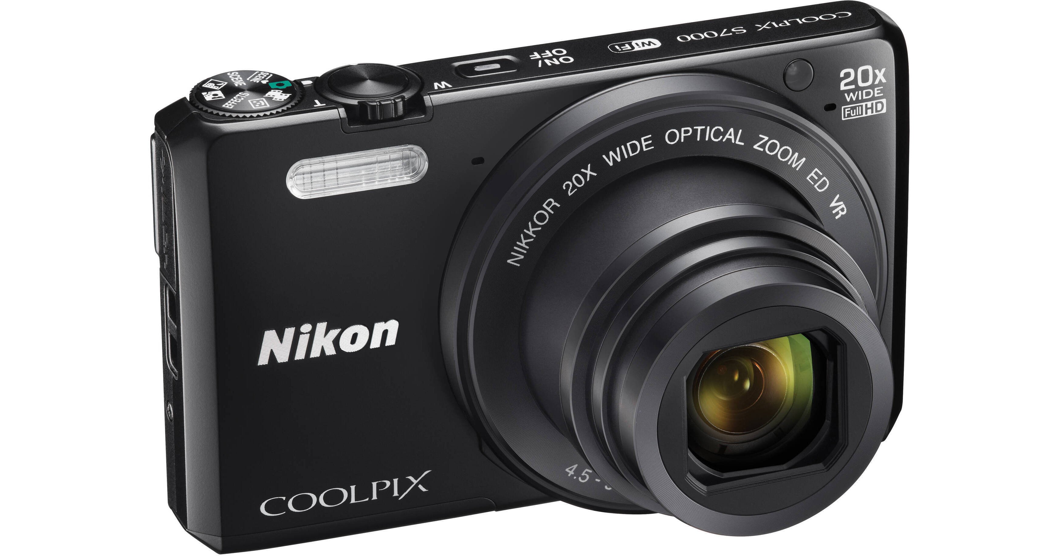 Nikon COOLPIX S Digital Camera  B&H Photo Video