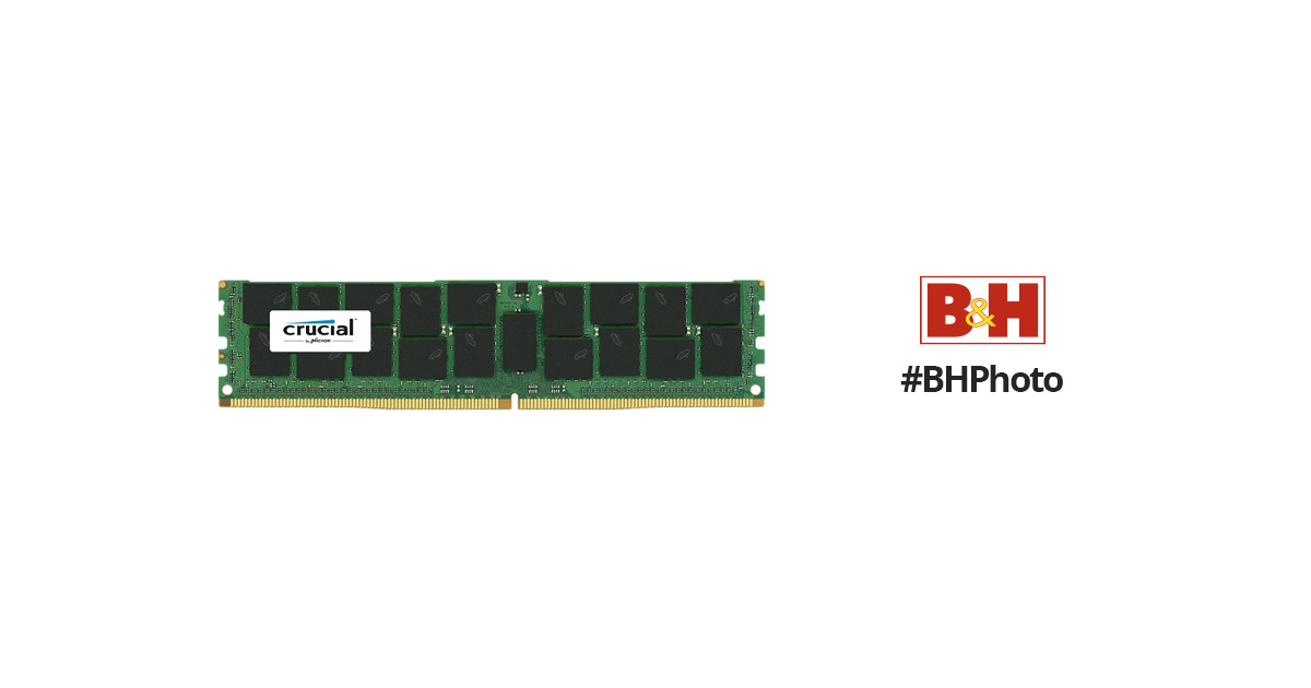 Crucial 32GB DDR4 PC4-17000 Memory Module CT32G4LFQ4213 B&H