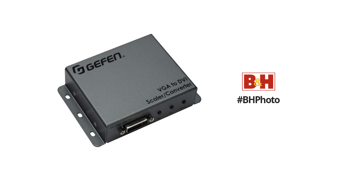 Gefen EXT-VGA-DVI-SC VGA to DVI Scaler/Converter
