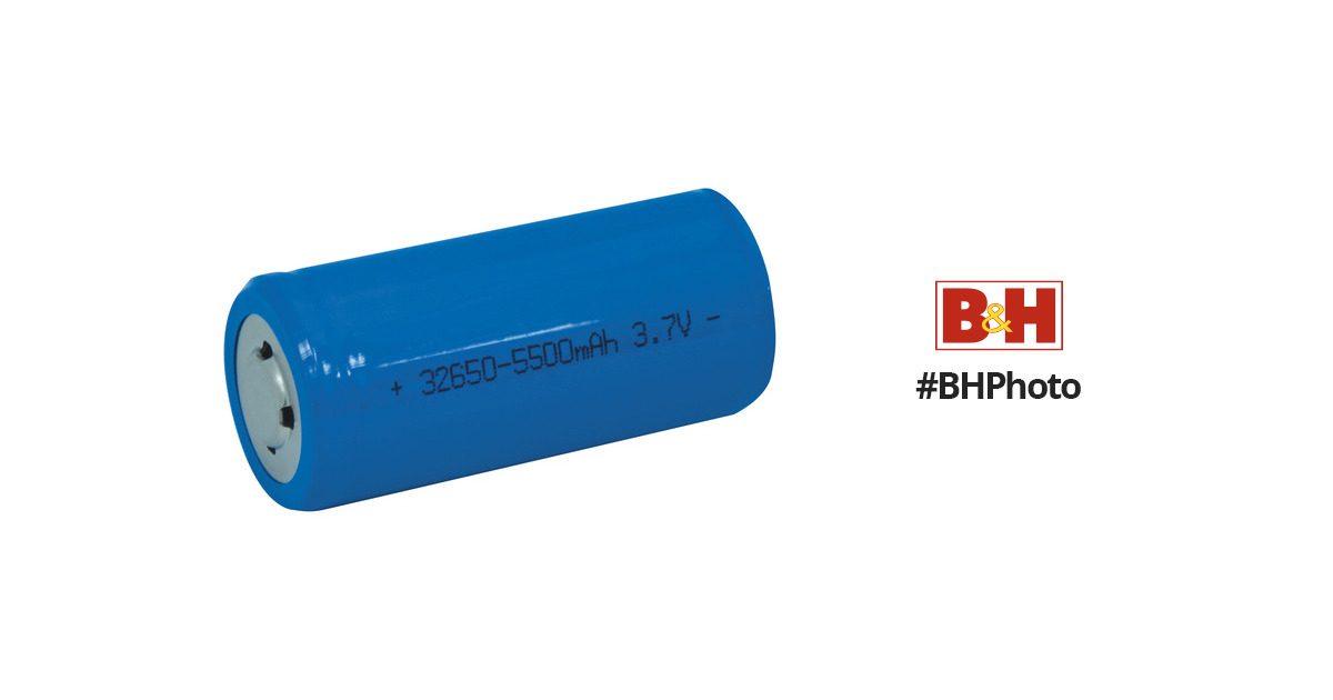 Batterie 32650 rechargeable Lithium-ion 7Ah pour Phare à LED - Big Blue