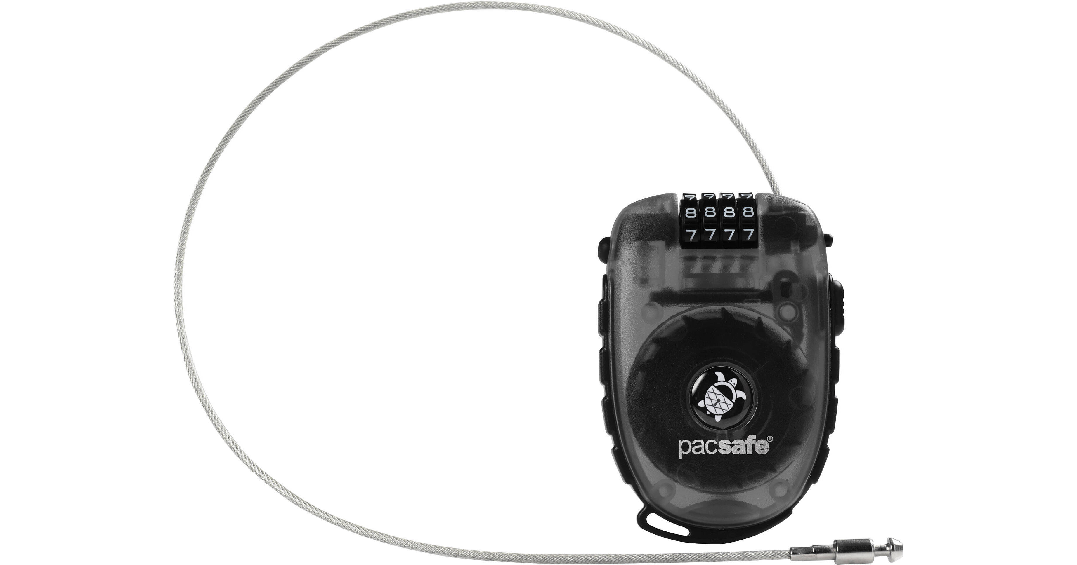 Pacsafe Retractasafe 250 4Dial Retractable Cable Lock 10280109