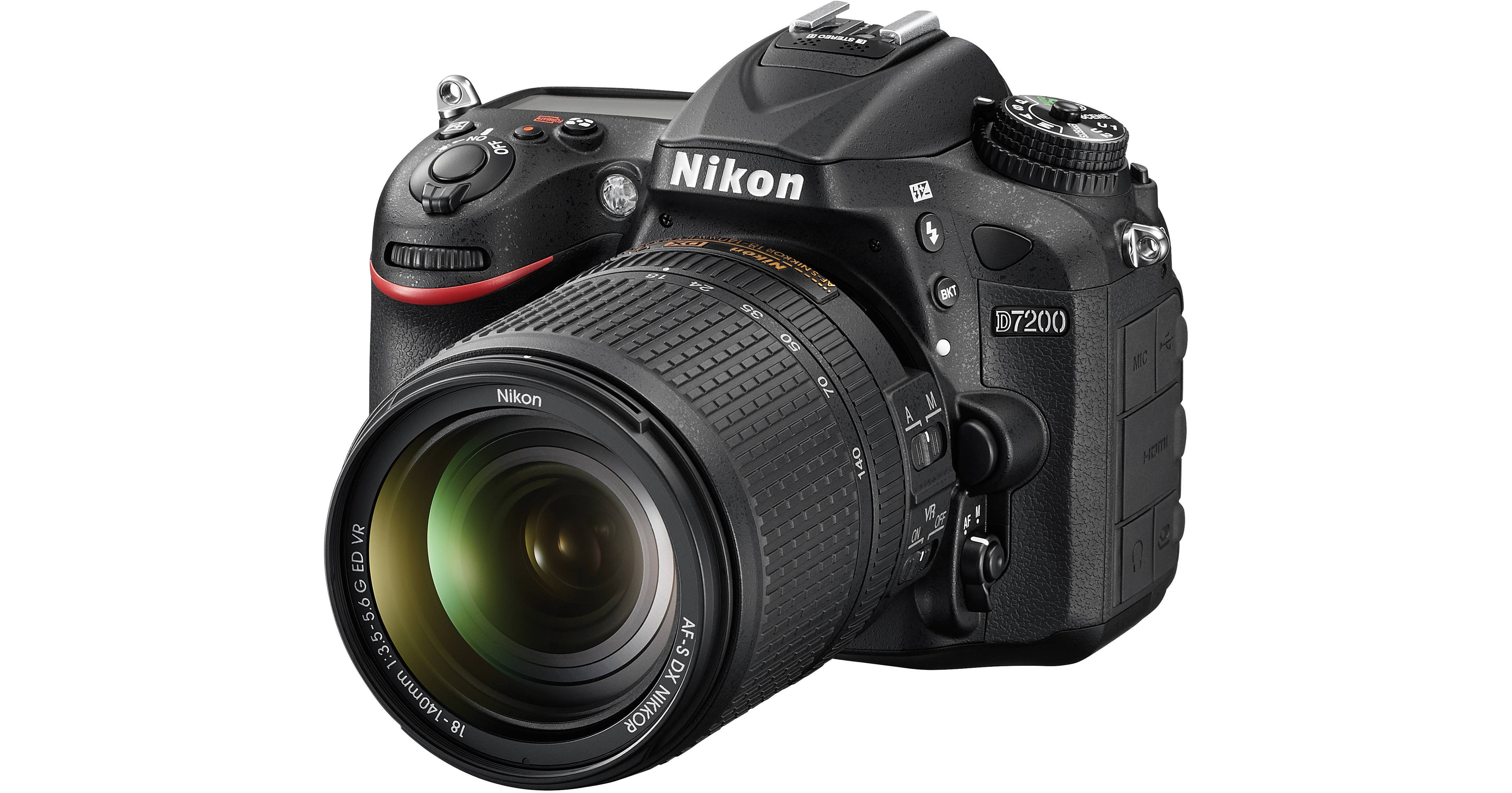 Nikon D7200 DSLR Camera With 18-140mm Lens 1555 B&H Photo Video