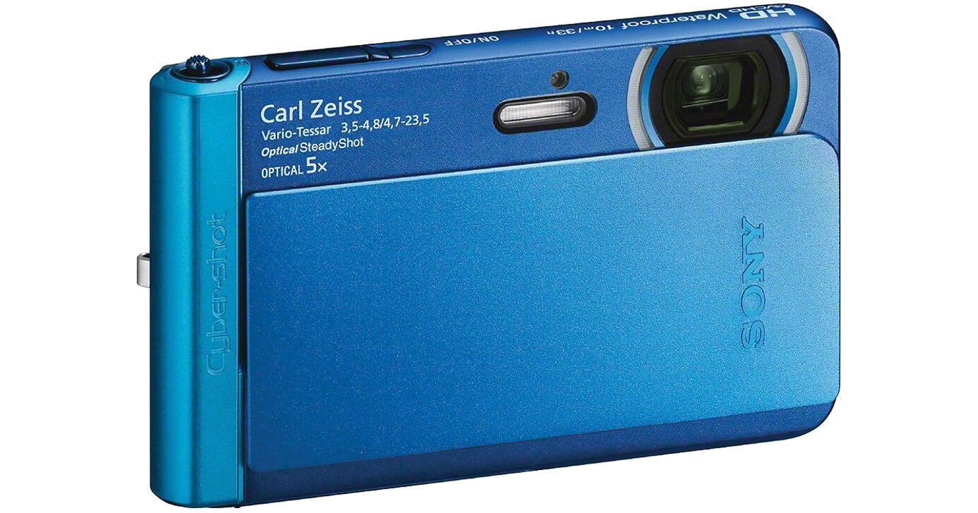 Sony Cyber-shot DSC-TX30 Digital Camera (Blue) DSCTX30/L B&H