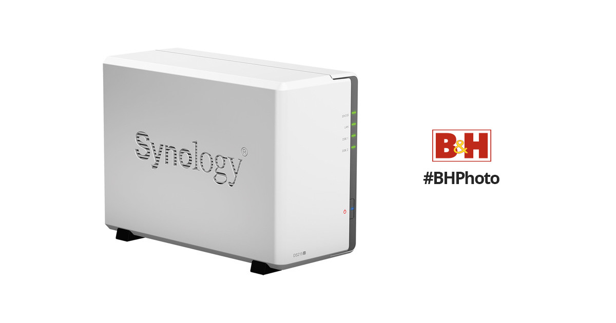 Synology DiskStation DS215j 6TB (2 x 3TB) 2-Bay NAS DS215J 2300