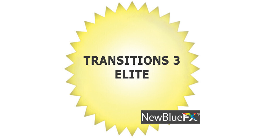 NewBlueFX Transitions 3 Elite (Download) TRANSITIONS 3 ELITE B&H