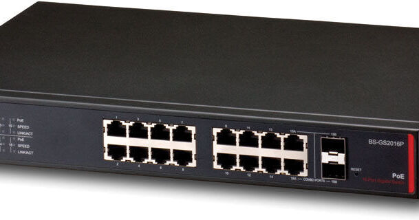 Buffalo BS-GS2016P 16 Gigabit PoE Smart Switch BS-GS2016P B&H