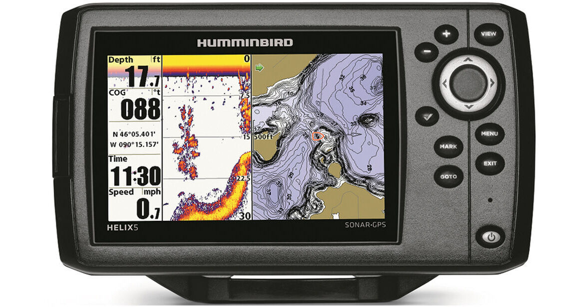 Humminbird 409730-1 ICE HELIX 5 Sonar/GPS Combo - TackleDirect