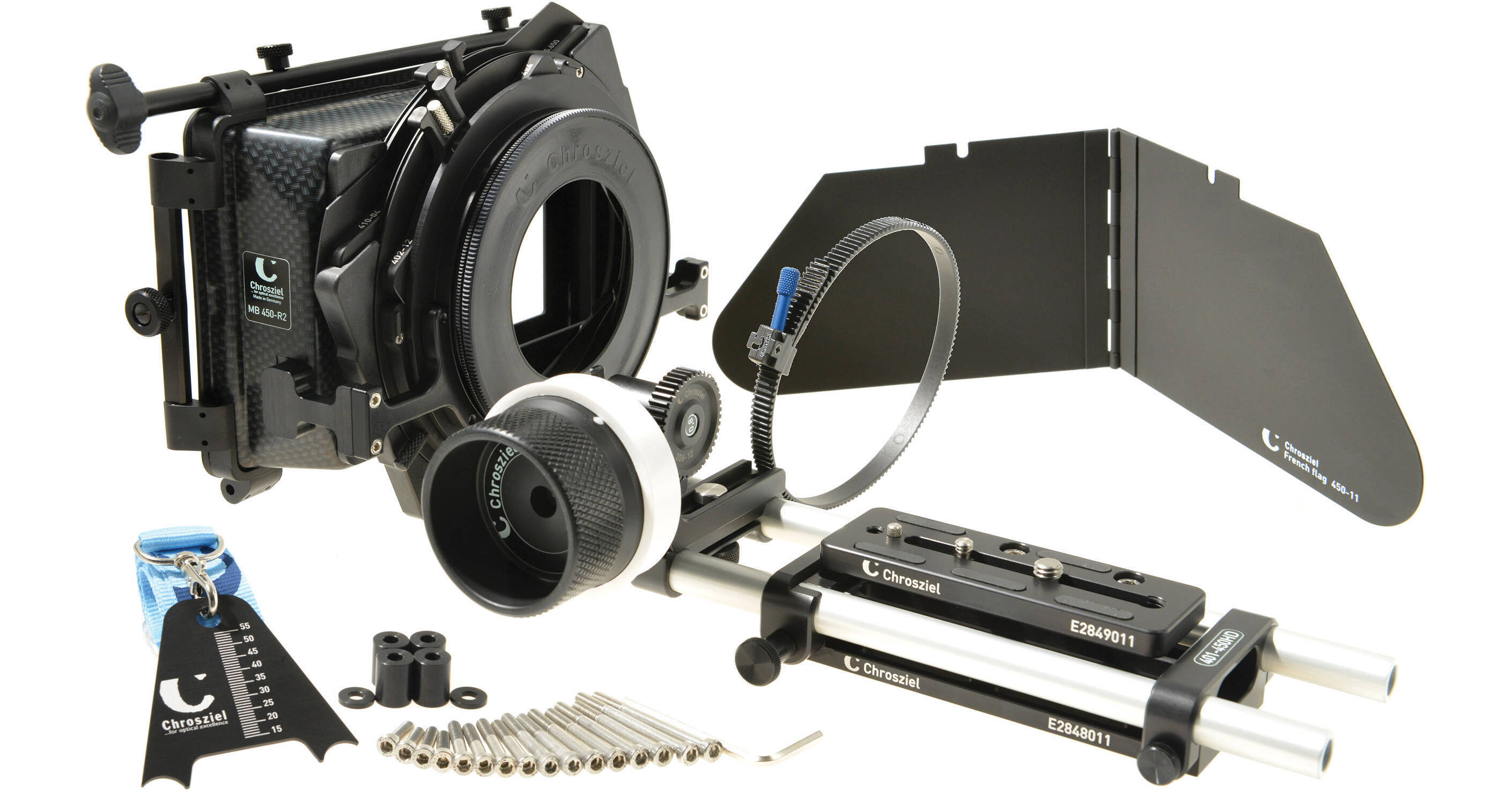 Chrosziel HD Universal Baseplate Kit with Matte 450R2ALLFFKIT