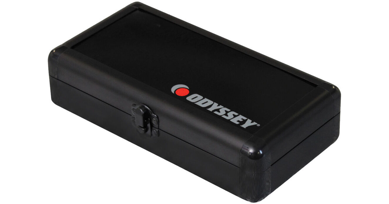 Odyssey Krom Pro2 Cartridge Case For Four Turntable KCC4PR2BL