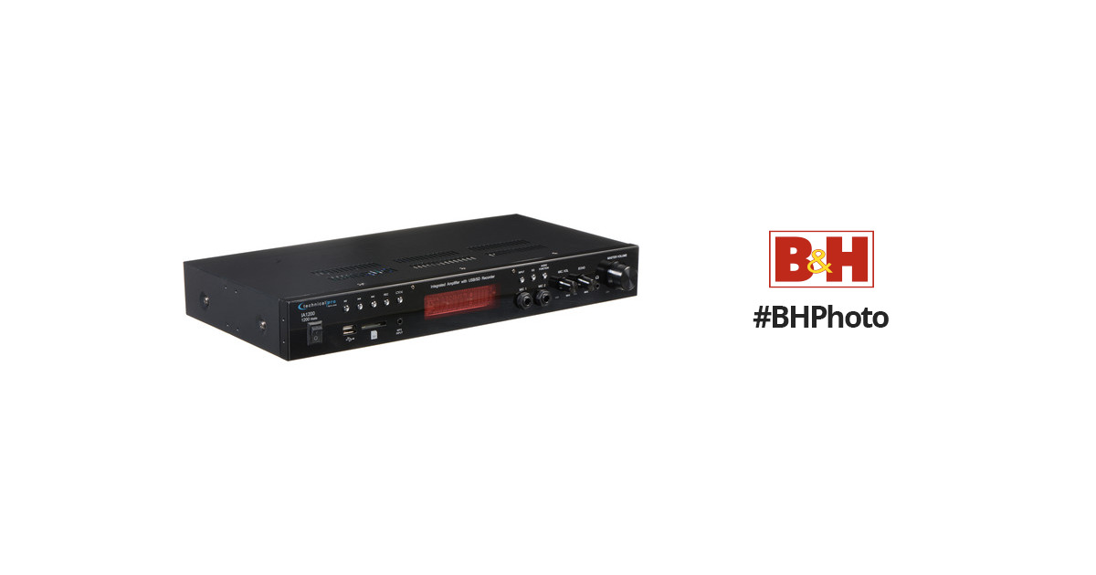 Technical Pro IA1200 Integrated Amplifier With USB and SD IA1200