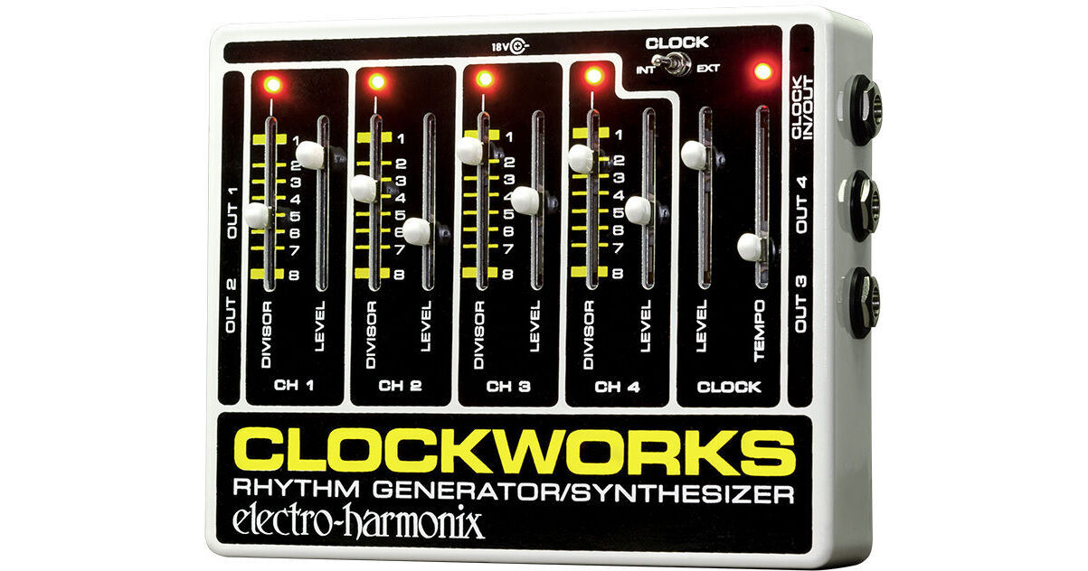 ElectroHarmonix Clockworks Rhythm CLOCKWORKS B&H Photo Video