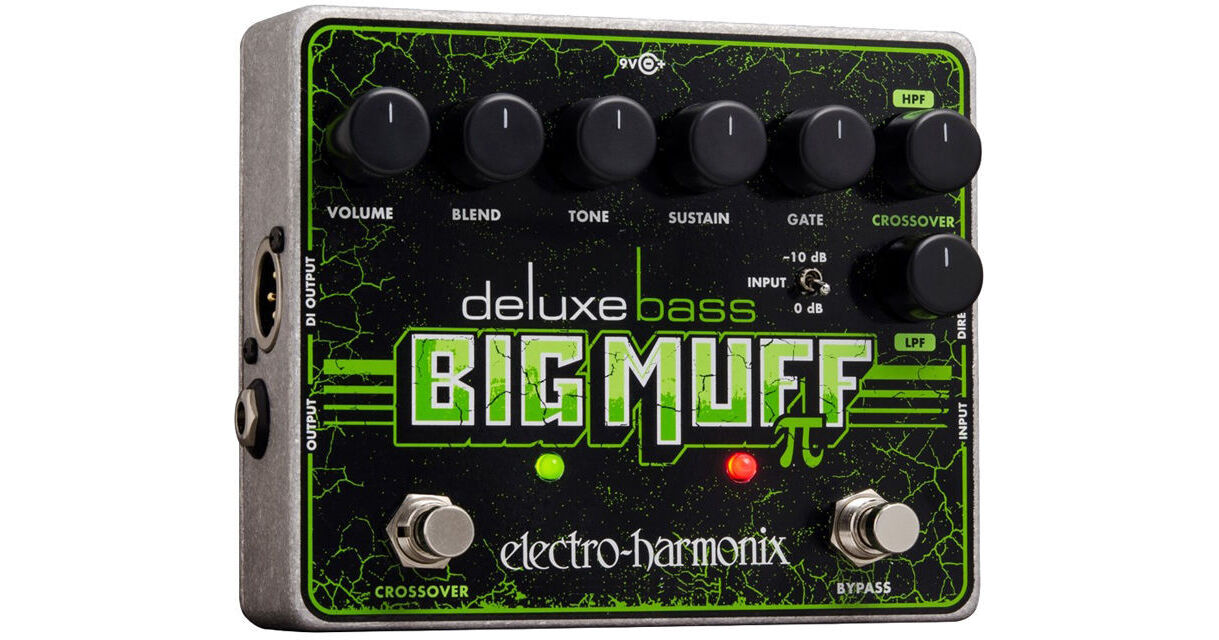 Electro-Harmonix Deluxe Bass Big Muff Pi Distortion/Sustainer Pedal