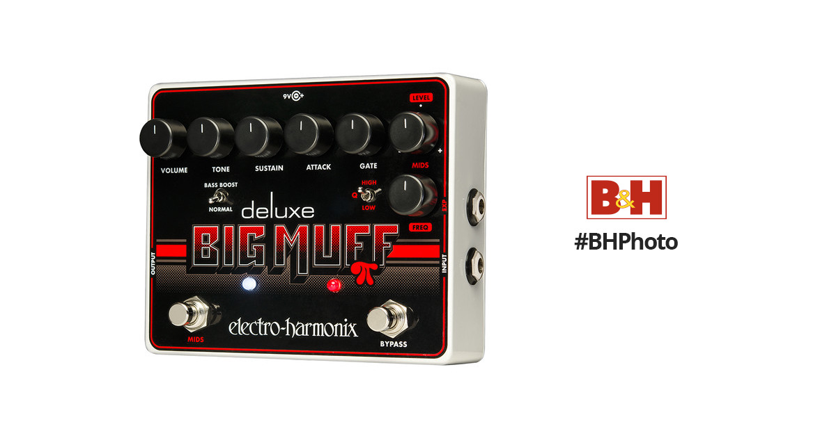 Electro-Harmonix Deluxe Big Muff Pi Pedal DELUXEBM B&H Photo