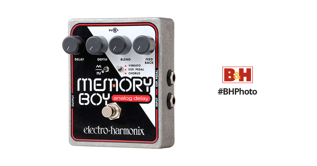 Electro-Harmonix Memory Boy Pedal with Analog Delay / Chorus / Vibrato