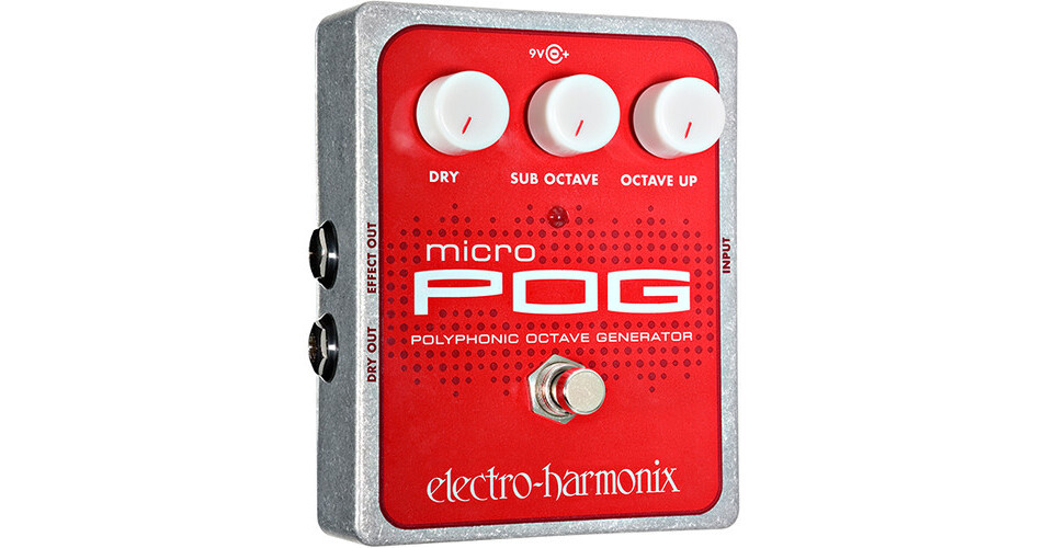 Electro-Harmonix Micro POG Polyphonic Octave Generator Pedal