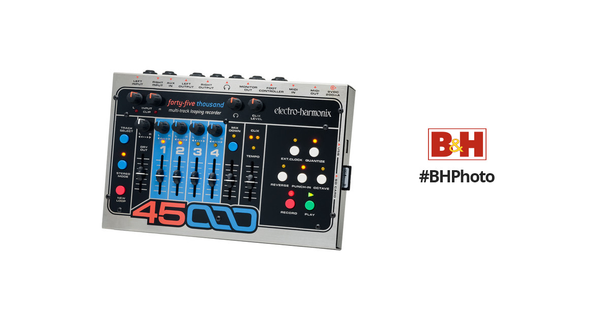 Electro-Harmonix 45000 Multi-Track Stereo Looping Recorder 45000