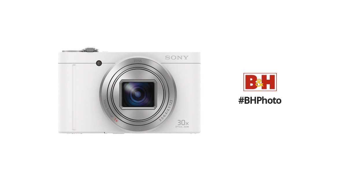 Sony Cyber-shot DSC-WX500 Digital Camera (White) DSCWX500/W B&H
